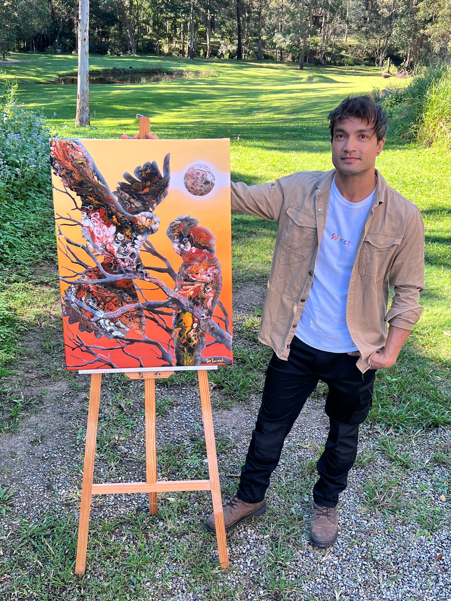 Sunset Rendezvous - Original Artwork