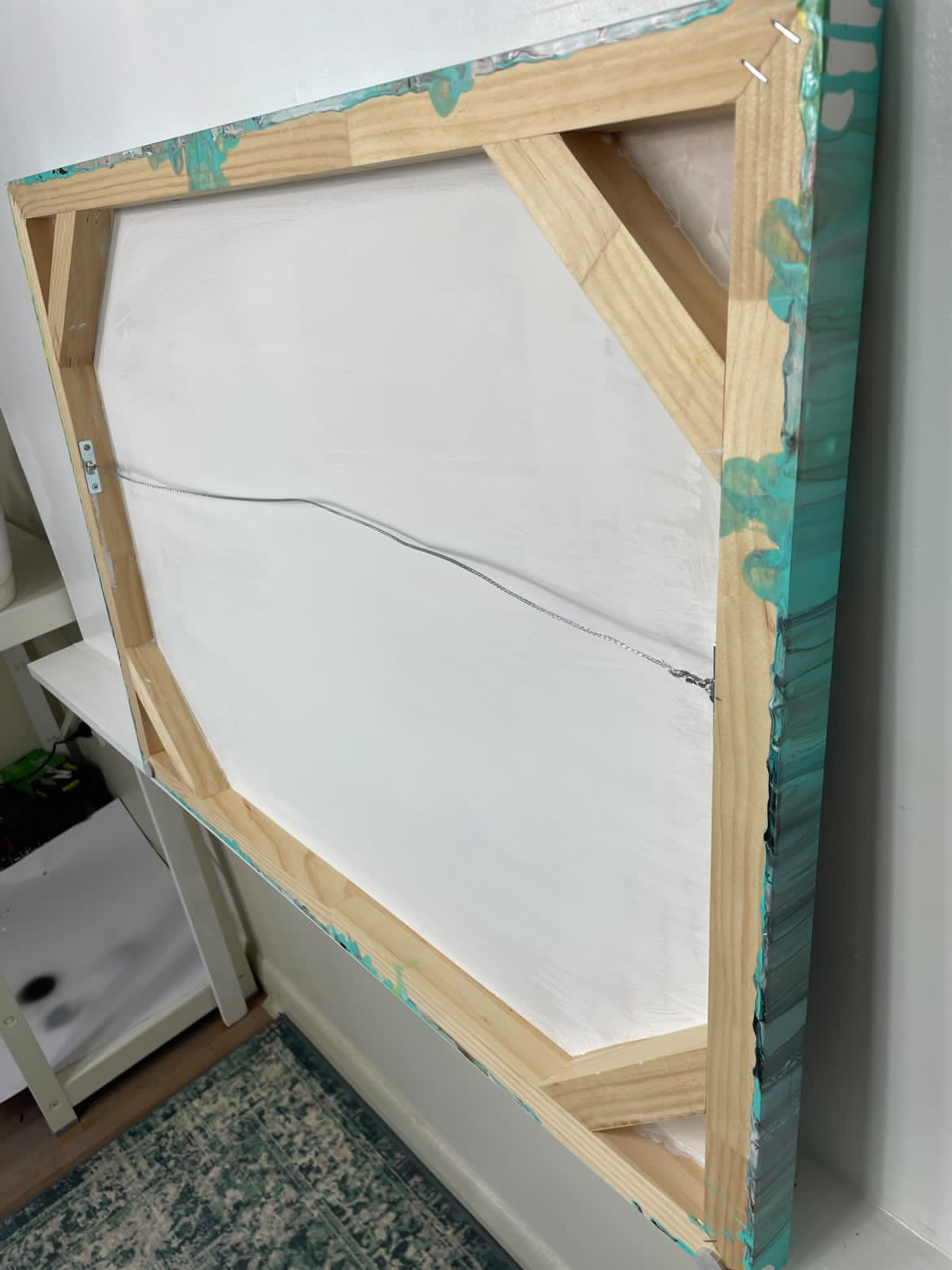 Cosmic Turtle Voyage - Original Art Piece