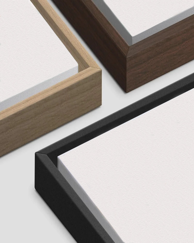 Desert Tides - Framed Canvas Prints