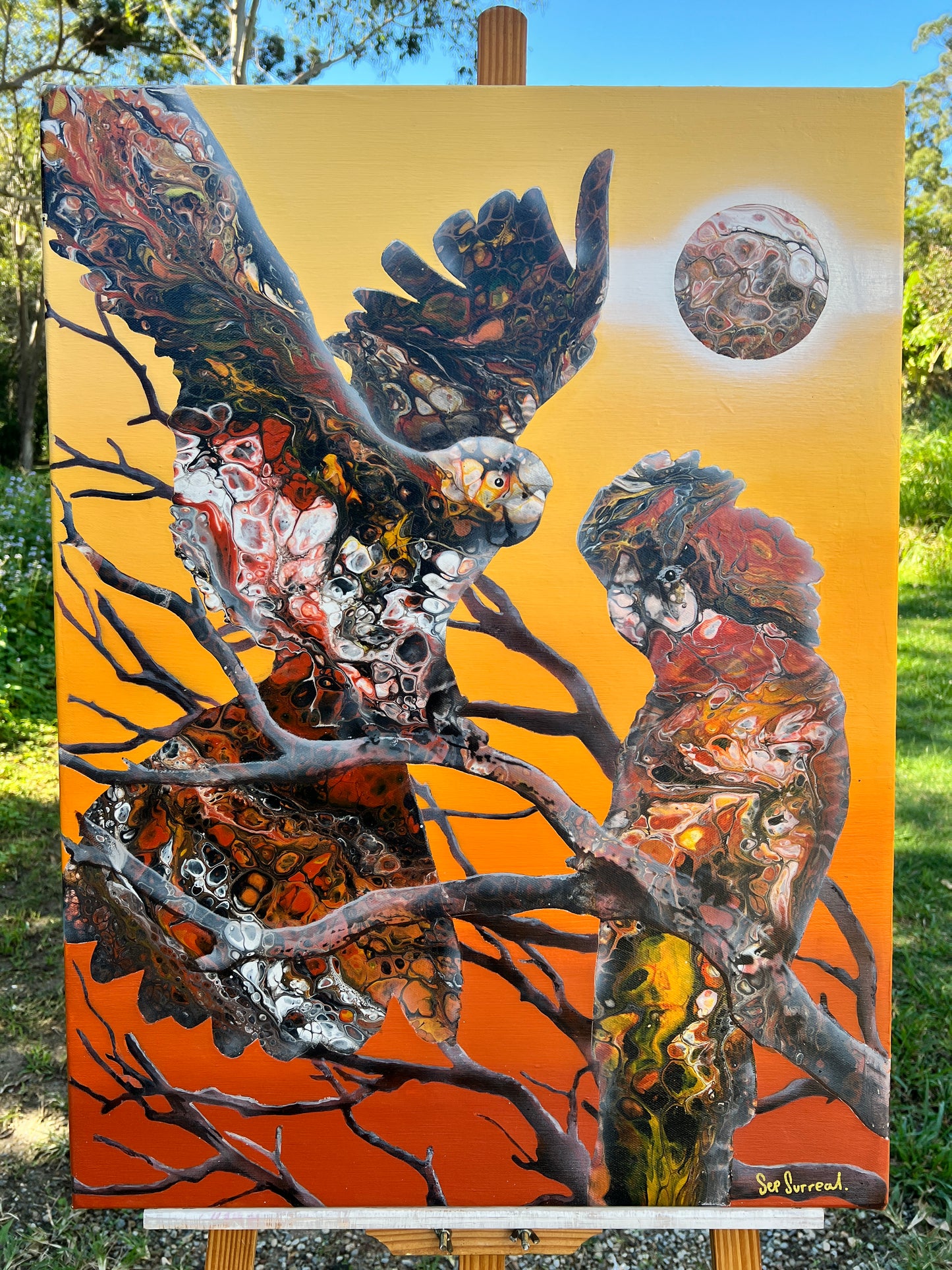 Sunset Rendezvous - Original Artwork