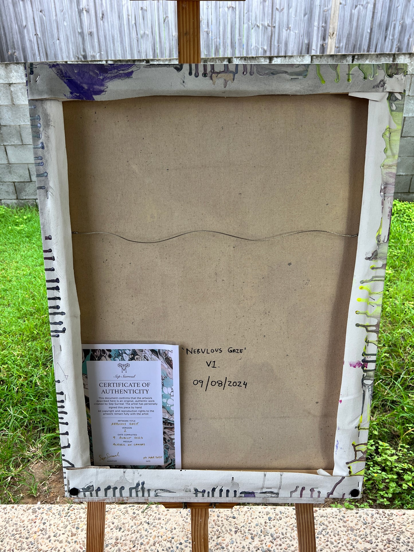 Nebulous Gaze - Original Art Piece