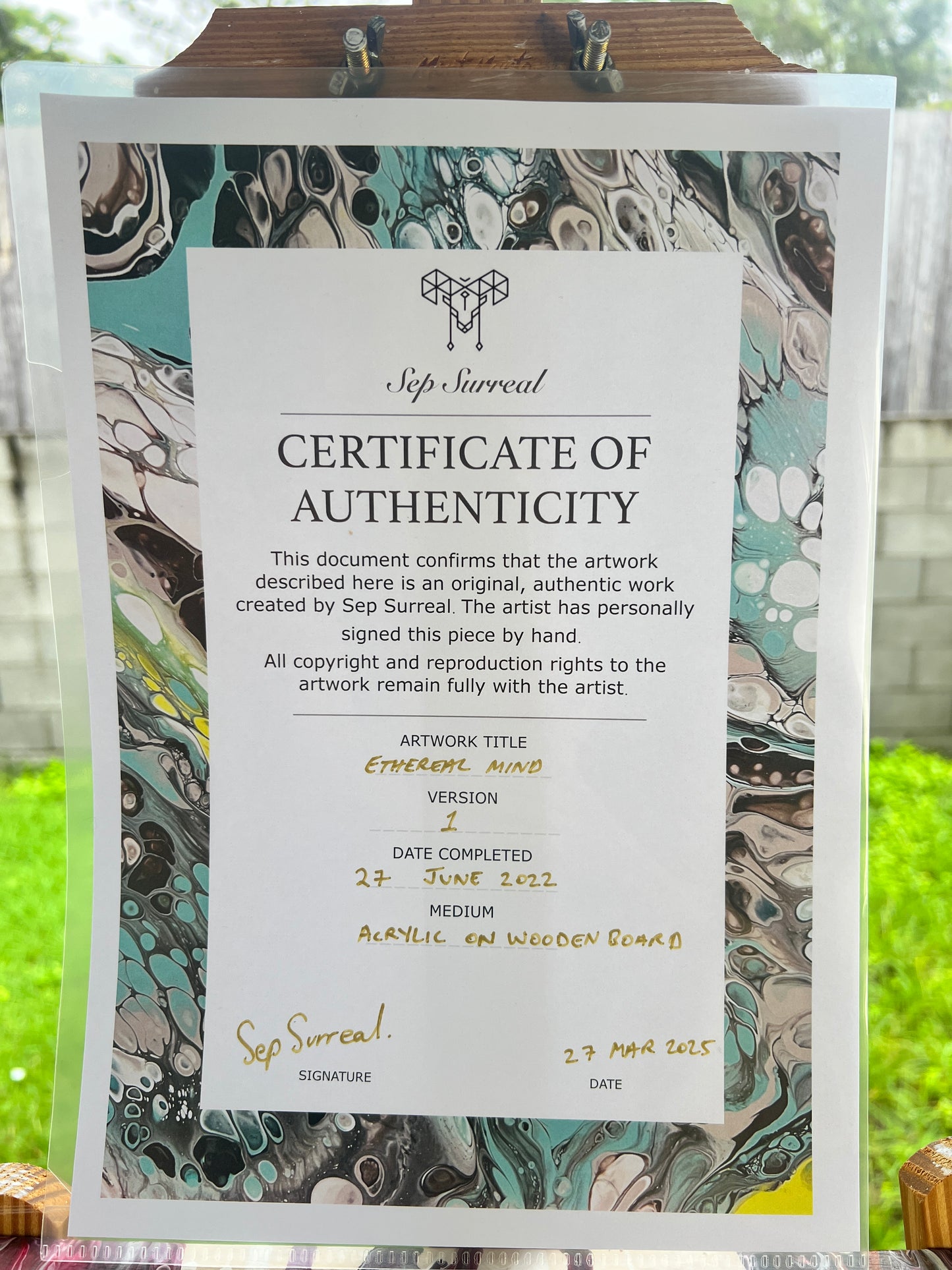 Ethereal Mind - Original Art Piece