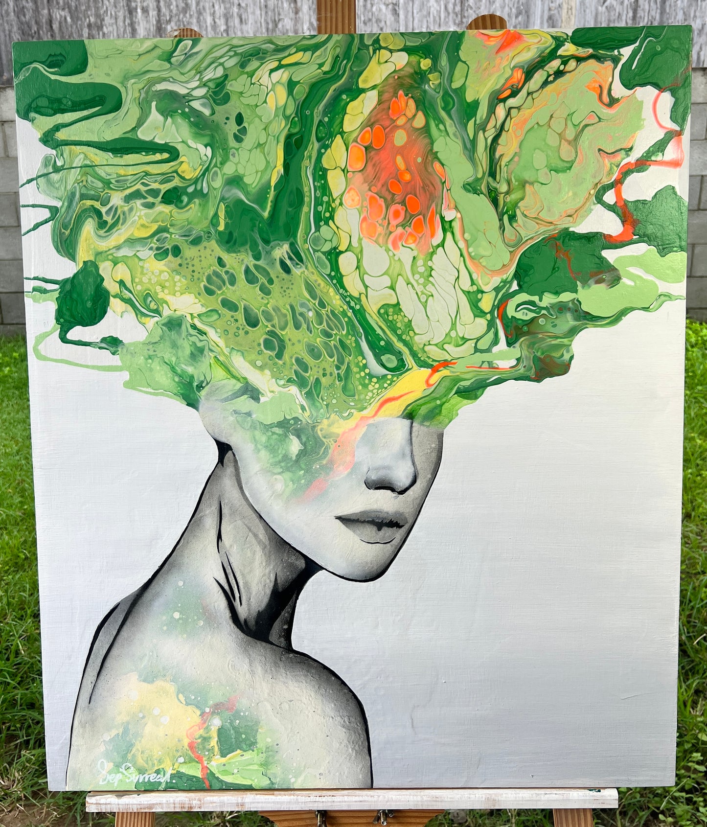 Mind In Motion - Original Art Piece