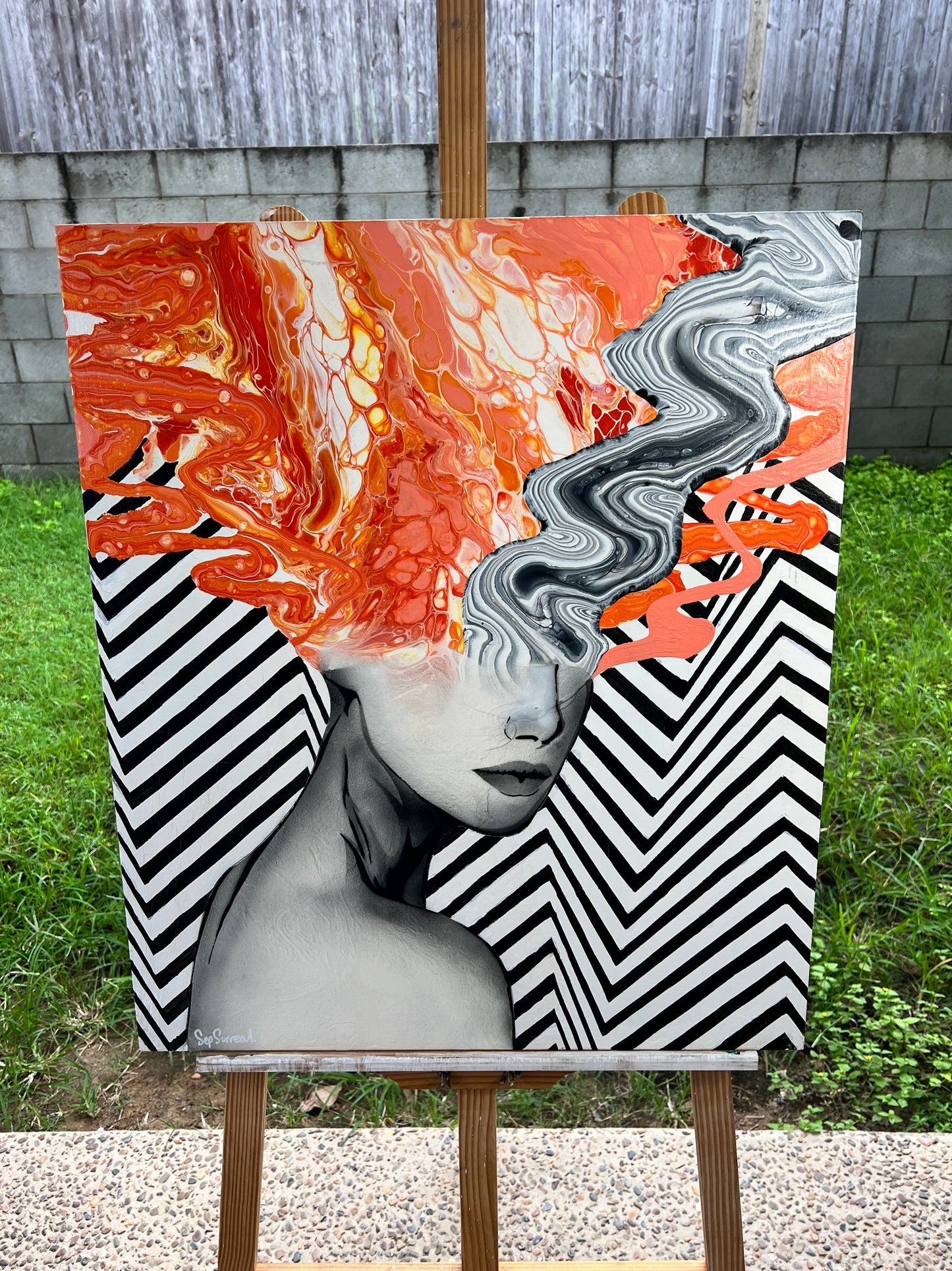 Mind In Motion (Version 2) - Original Art Piece