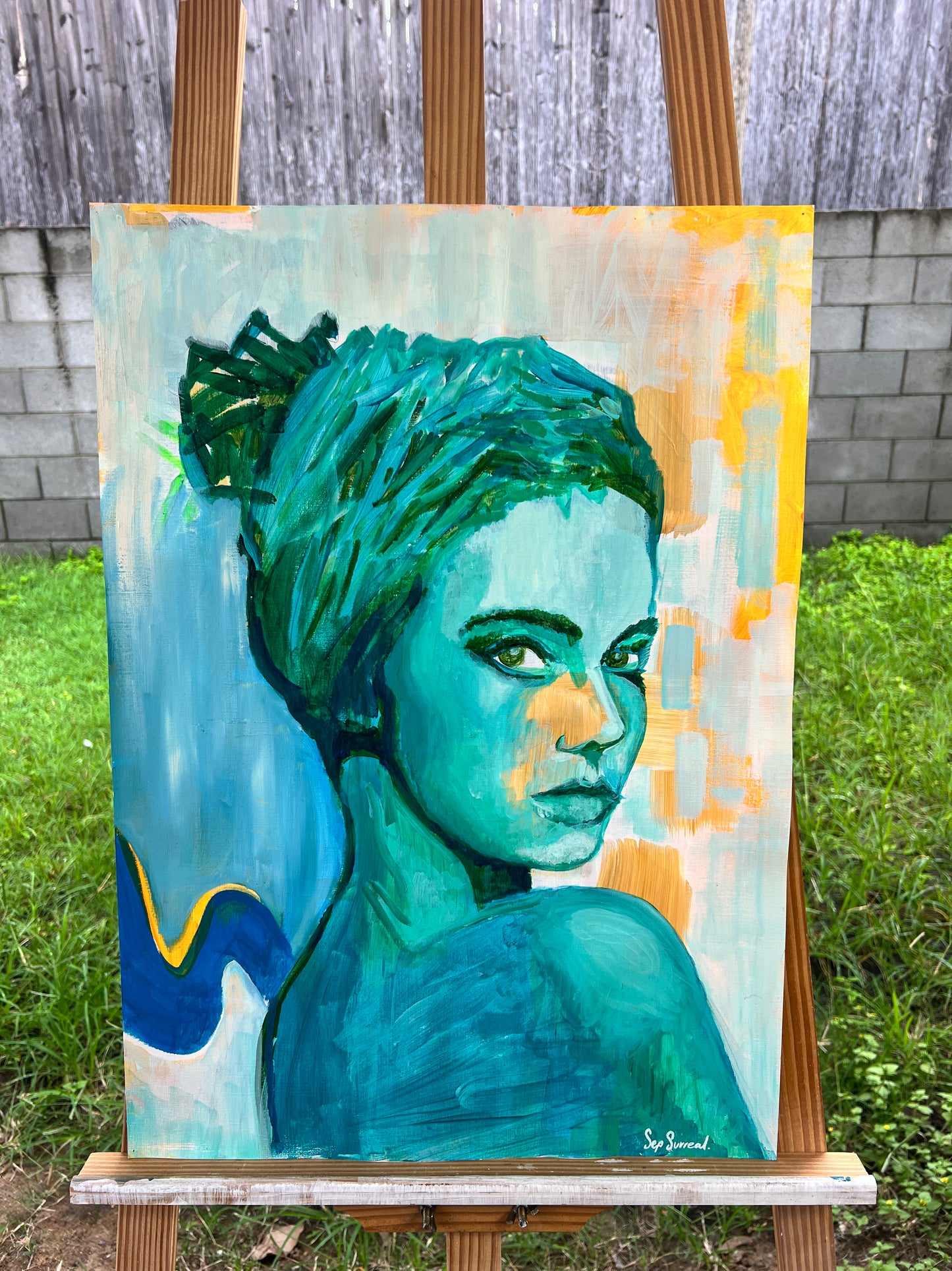 Eyes Of Seduction - Original Art Piece