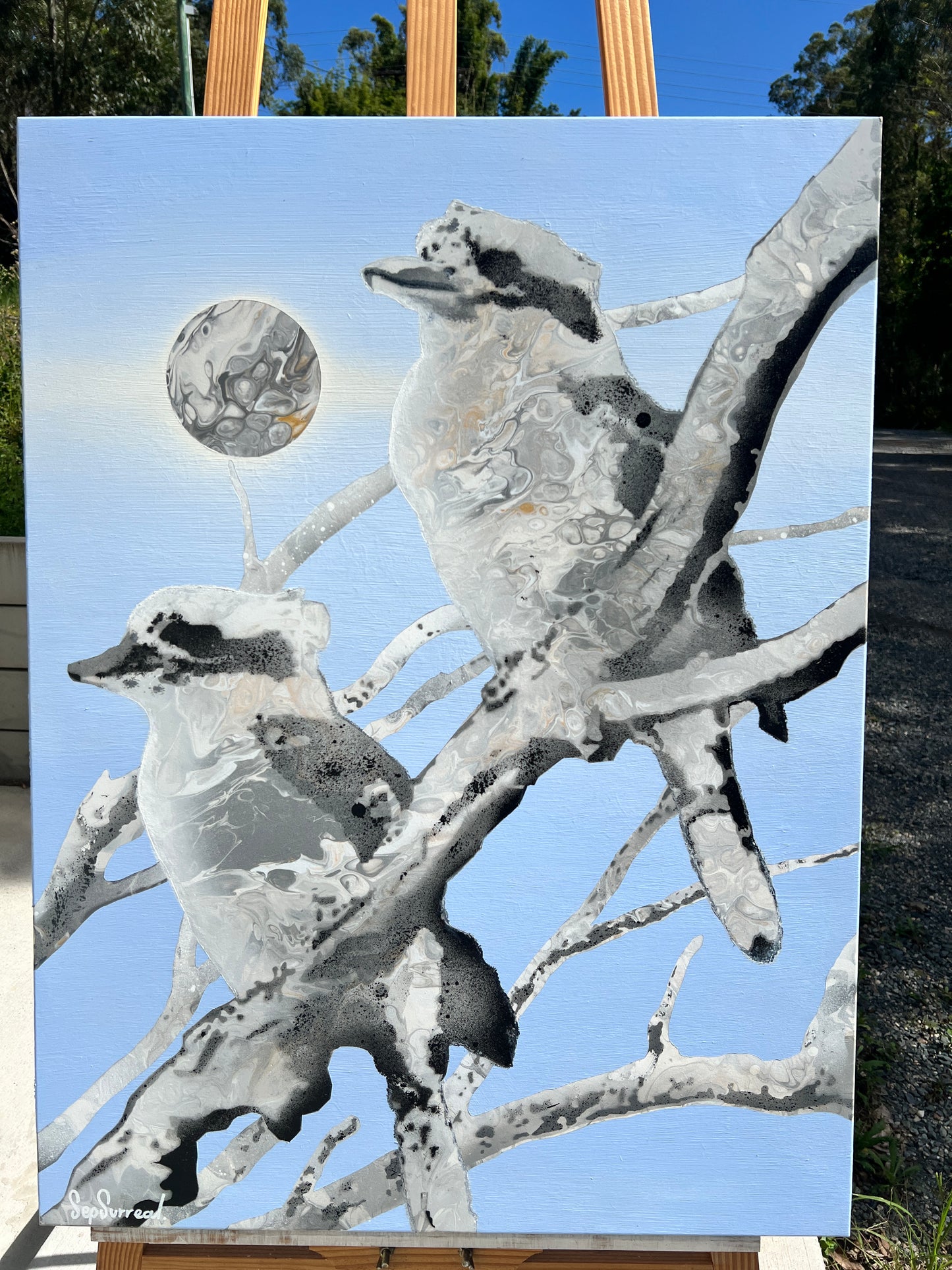 Before The Riot - Original Art Piece