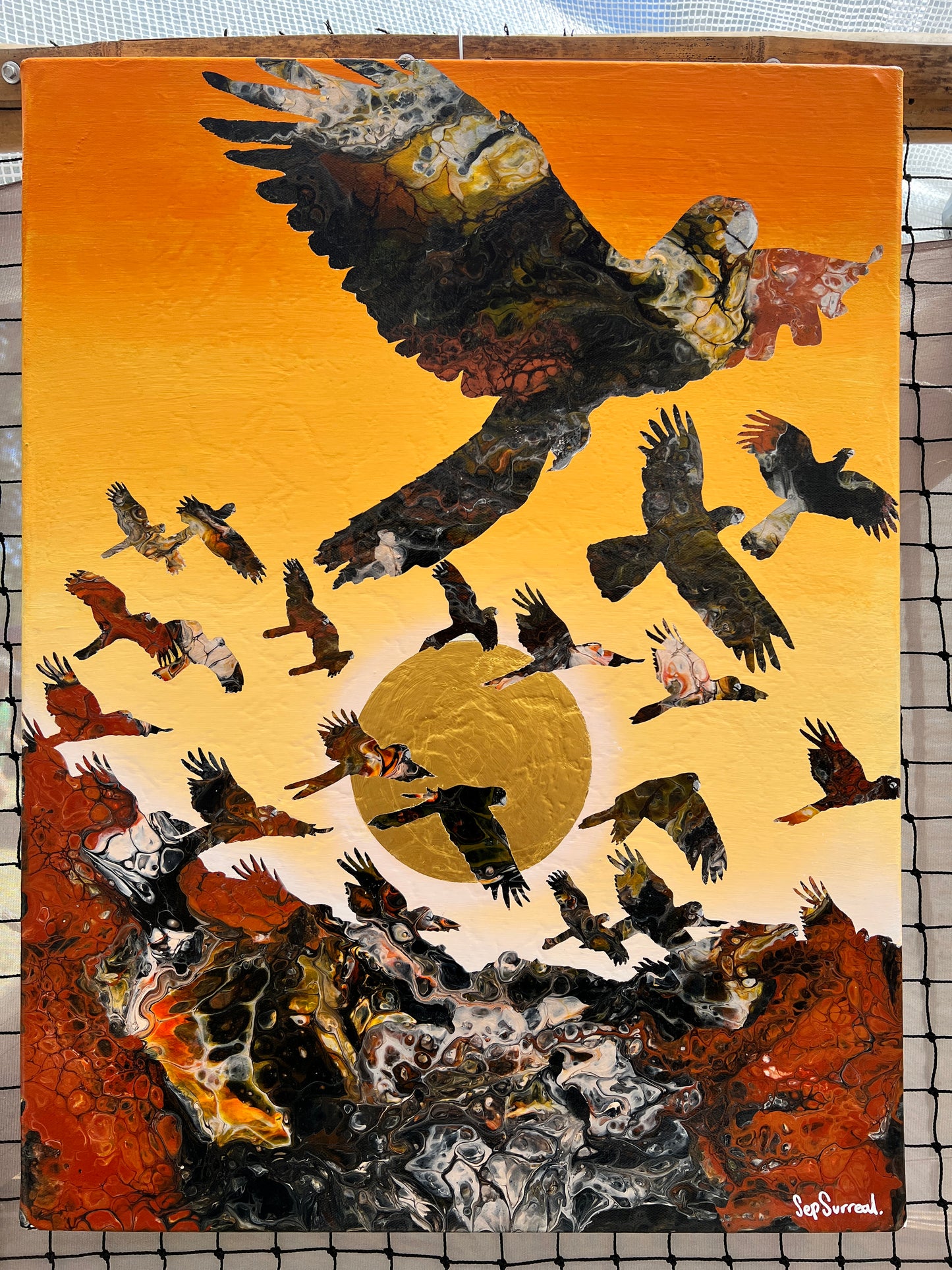 Golden Hour - Original Art Piece